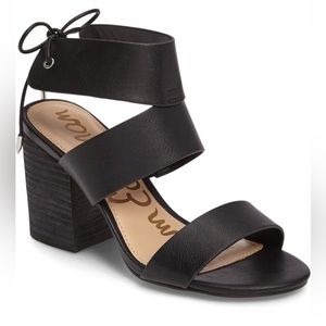 San Edelman Valerie Block Heel Sandal - Size 7